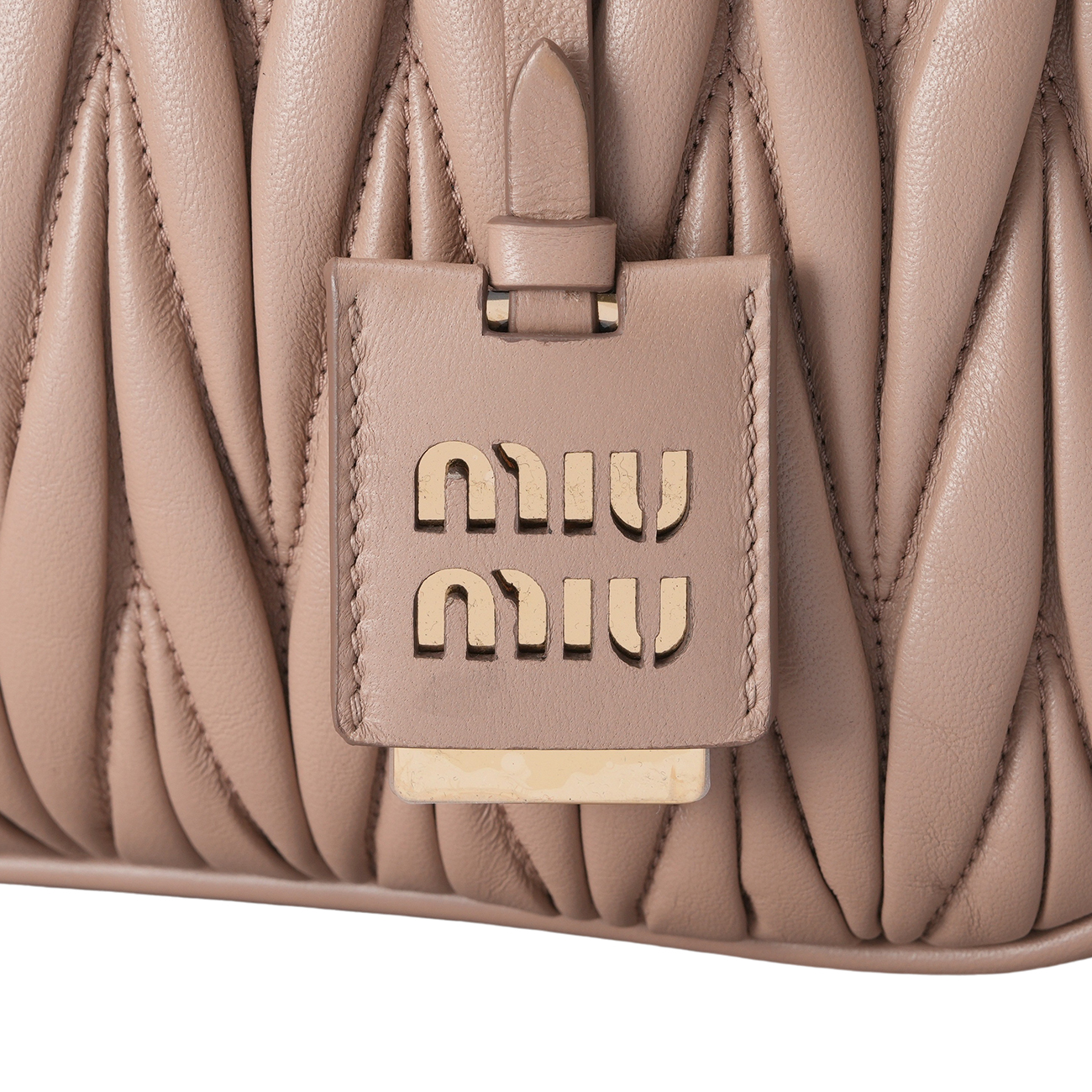 MIU MIU(USED)미우미우 5BB133 마테라쎄 토트백
